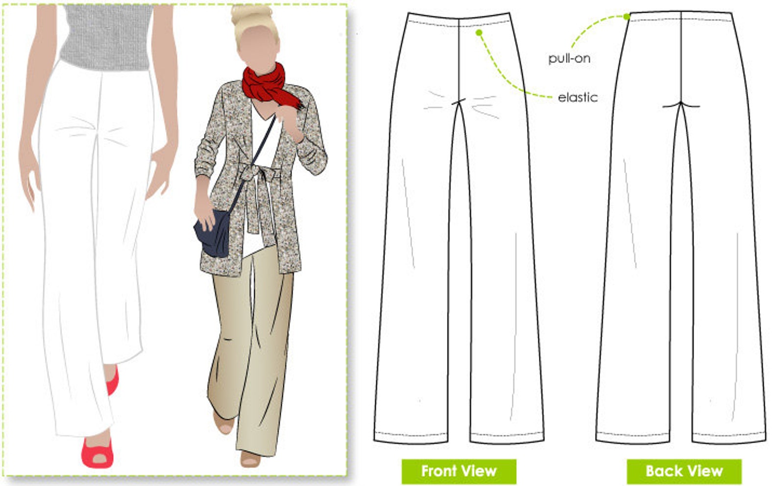 Модные женские брюки выкройки. выкройка брюк-палаццо | женский мир