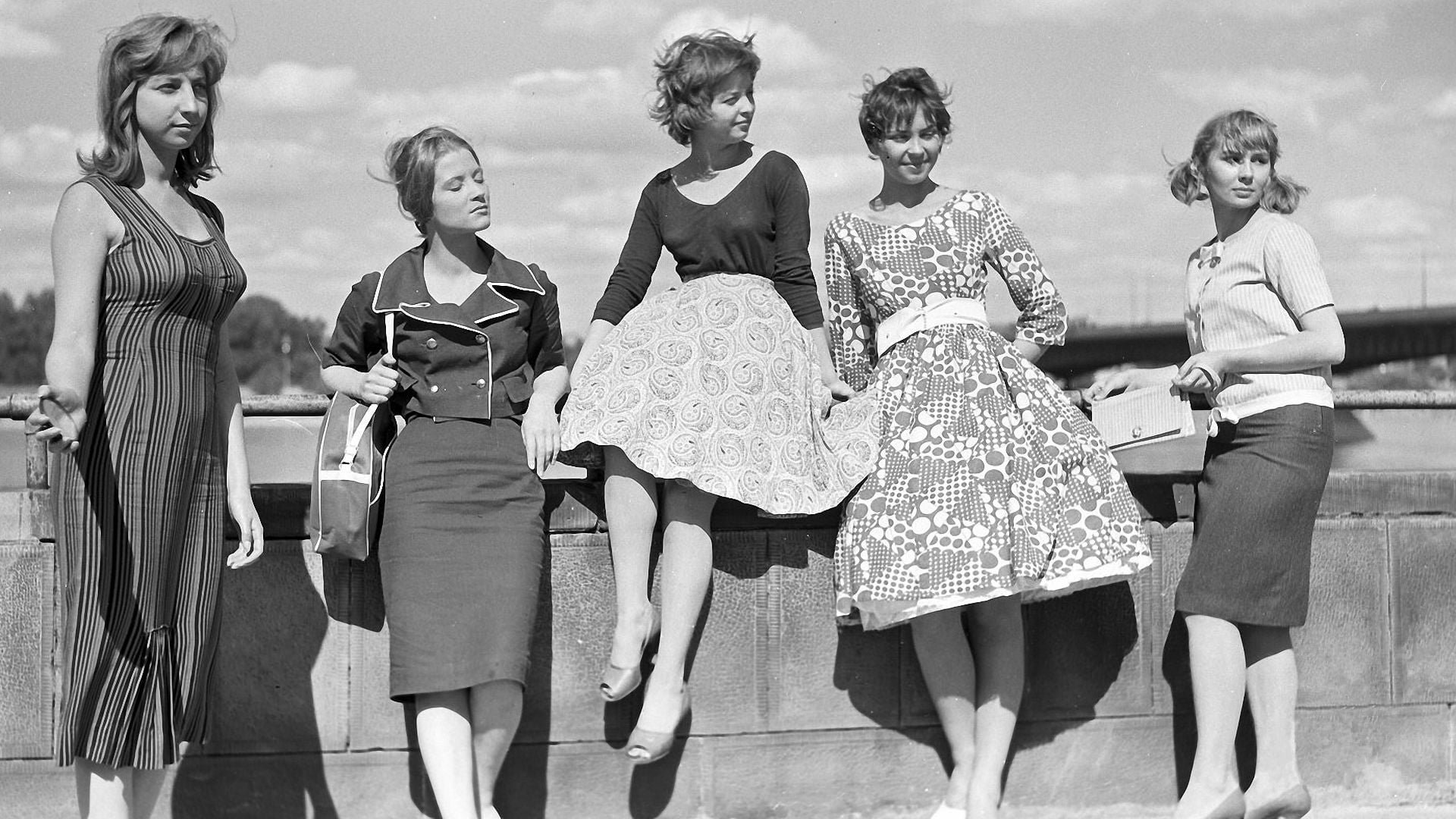 Мода Франции 60е