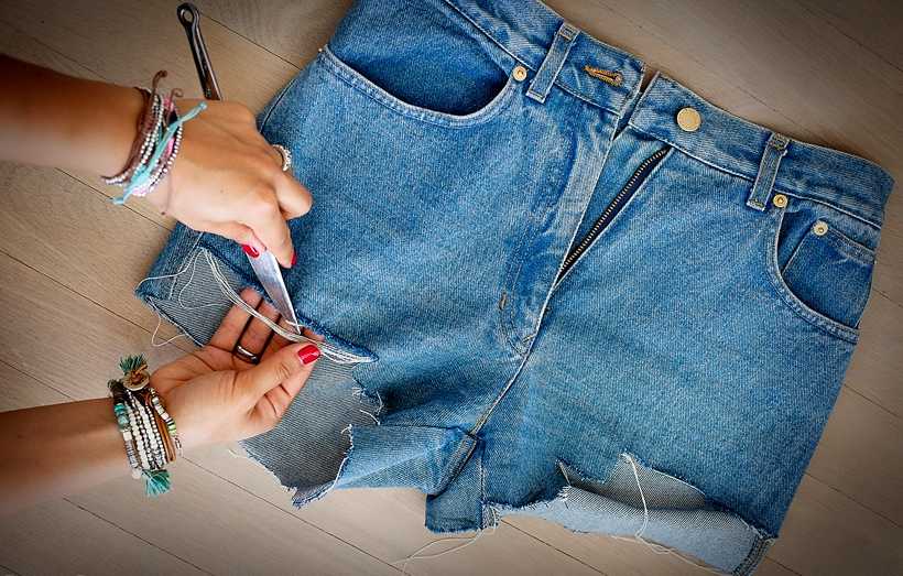 Как сделать шорты из джинсов: важные моменты и некоторые нюансы