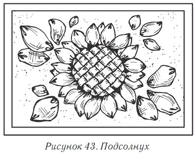 Вяжем подсолнух