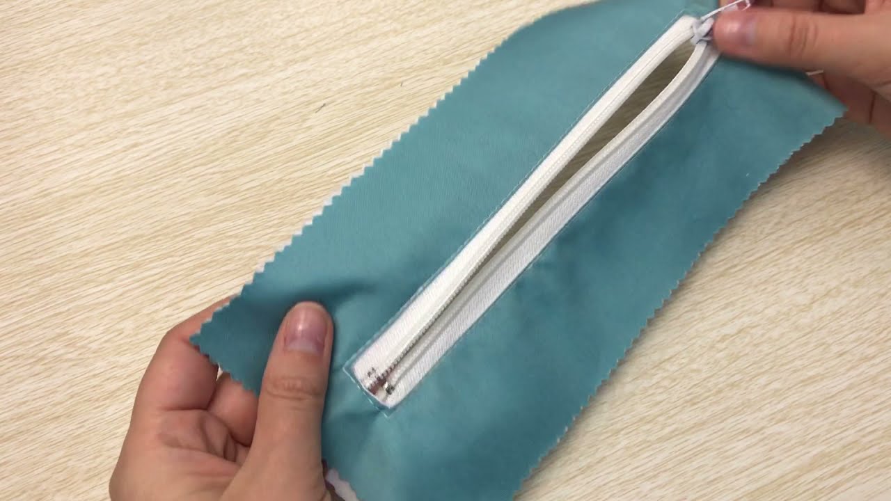 Как пришить потайную молнию