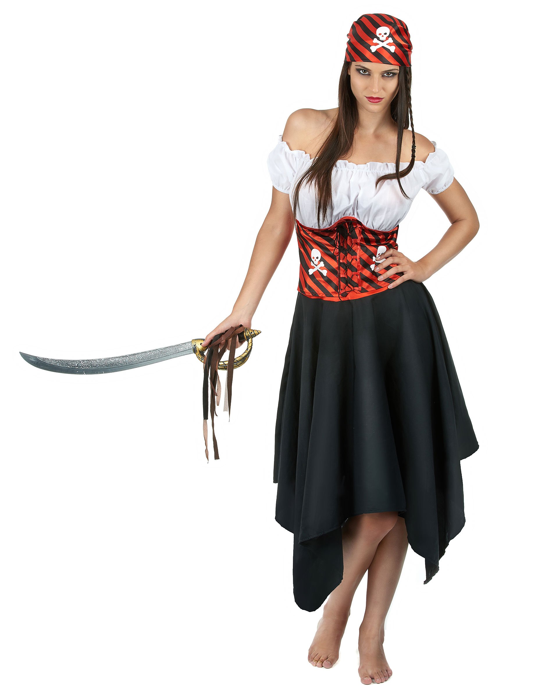 Пиратский костюм для женщины