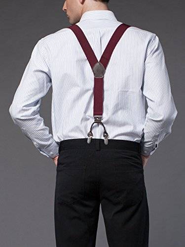 Кожаные мужские подтяжки: как выбрать, с чем носить