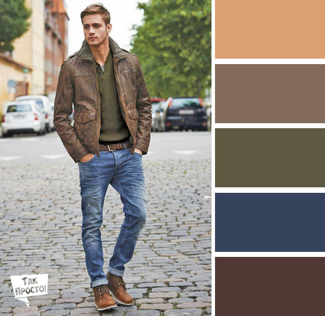 Сочетание цвета в мужской одежде - pro men style
