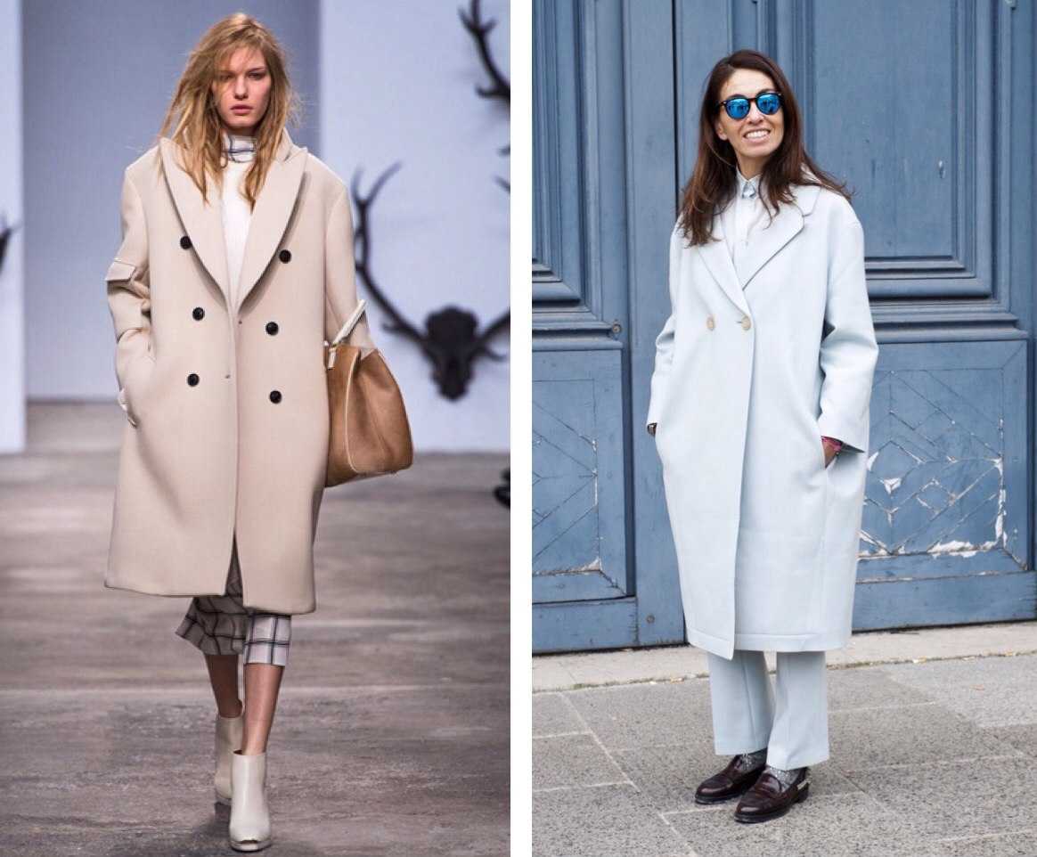 Зимние и летние пальто в стиле оверсайз | ladycharm.net - женский онлайн журнал