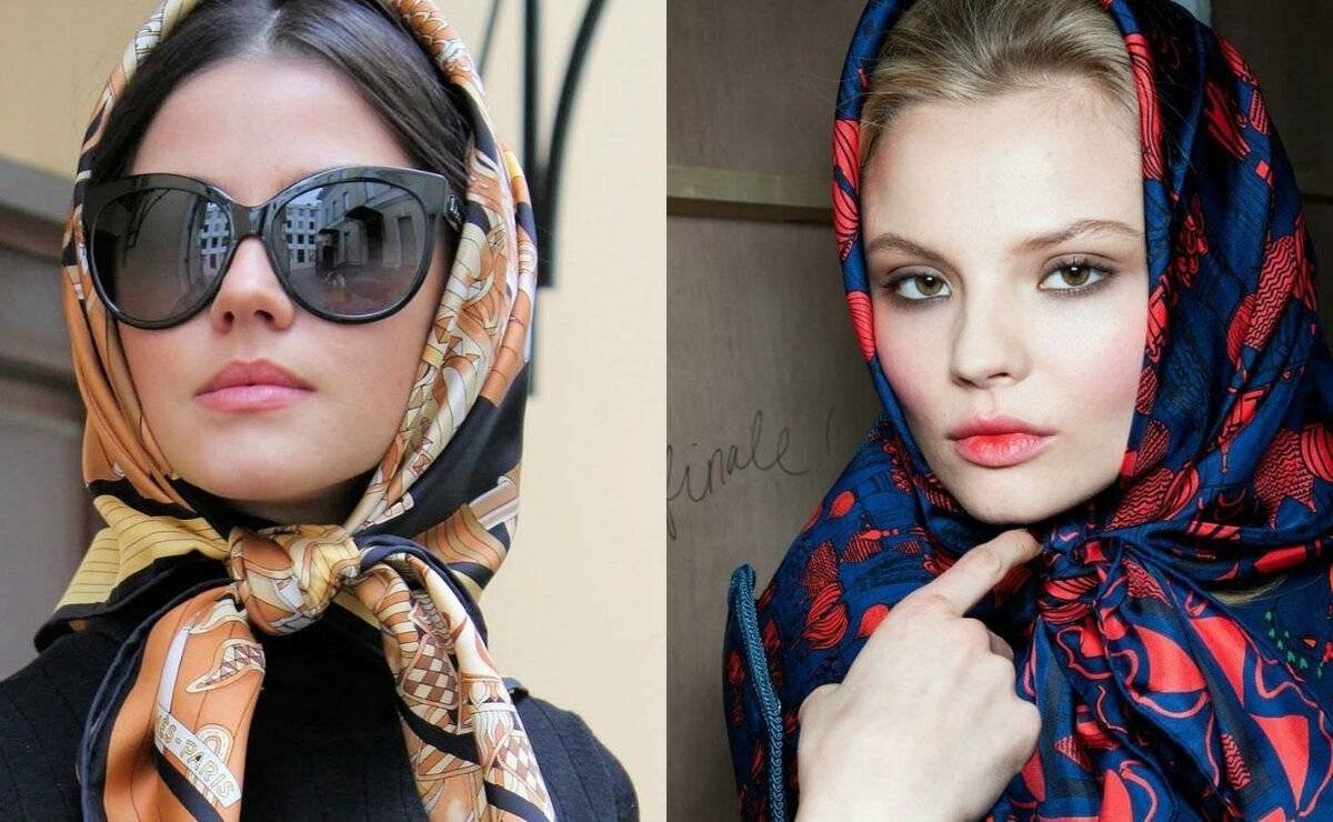 Модный тренд лета 2021: завязываем платок на голове