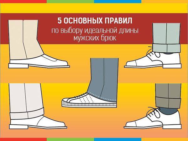 Какой длины должны быть брюки у мужчин: правила для классических, зауженых и укороченных моделей art-textil.ru