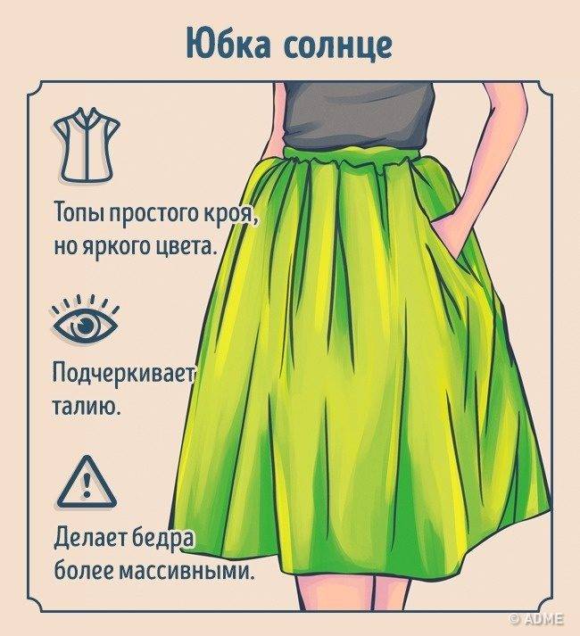 Как выбрать длинную летнюю юбку по типу фигуры