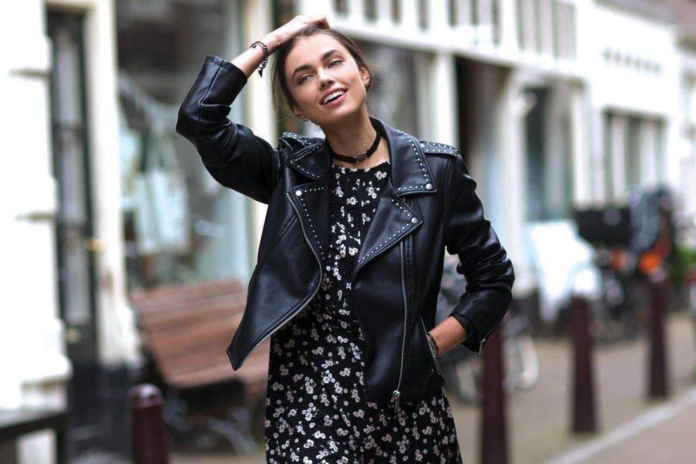 Смотри! стильная женская куртка-косуха: образы, фото, с чем носить