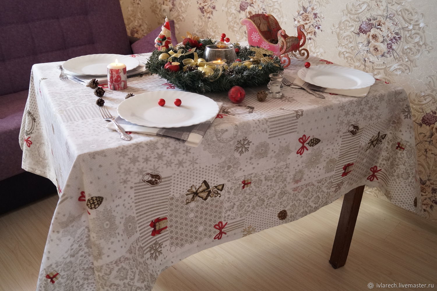 Как выбрать праздничную и кухонную скатерть на стол?