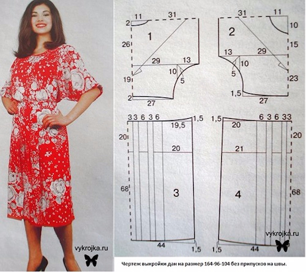 Как сшить платье своими руками: выкройки платьев для полных женщин :: syl.ru