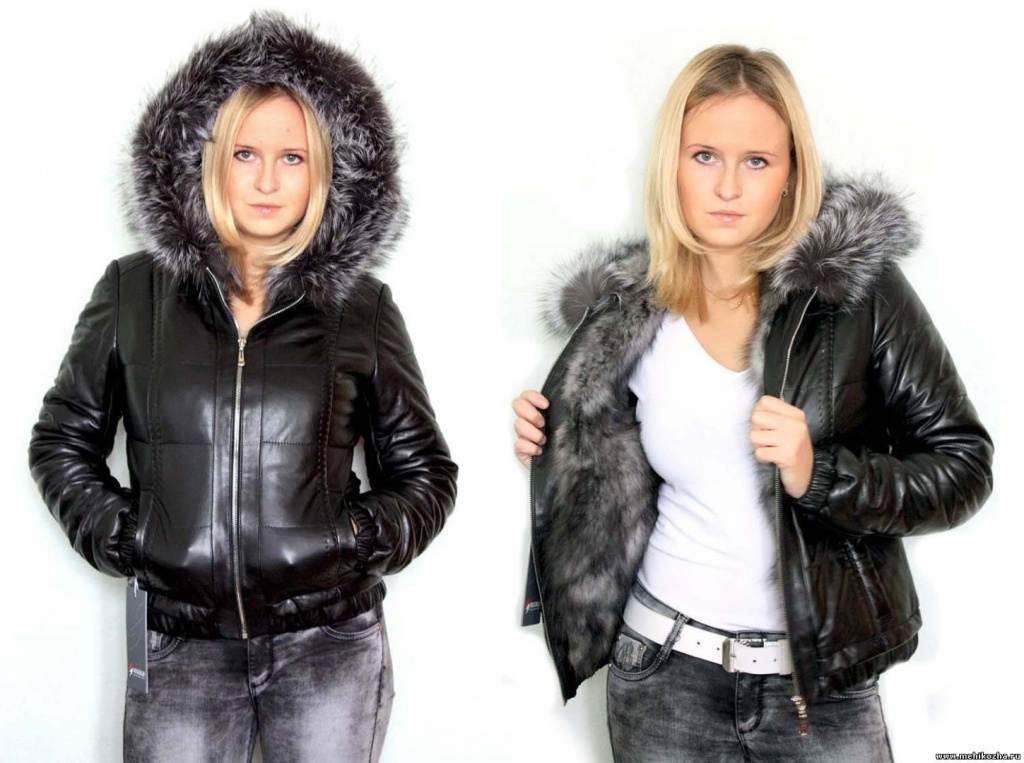 Женские кожаные куртки с натуральным мехом 2020-2021 | ladycharm.net - женский онлайн журнал