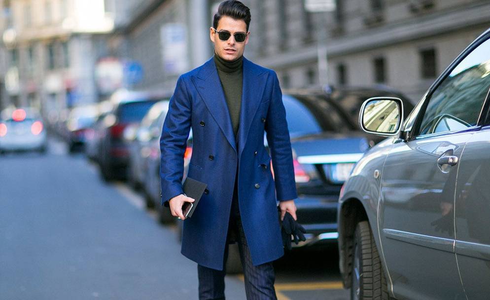Как выбрать мужское зимнее пальто по типу ткани, фасона, стиля?
