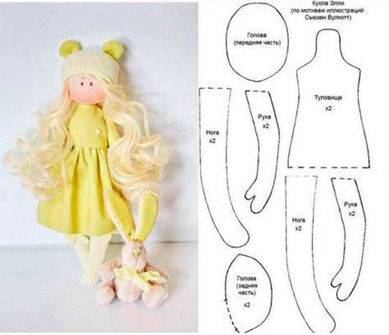 ᐉ схемы размеров выкройки куклы из текстиля. куклы своими руками из ткани с выкройками ✅ igrad.su