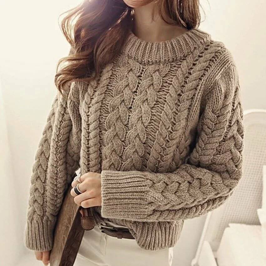 Модные женские свитера - красивые фасоны с фото