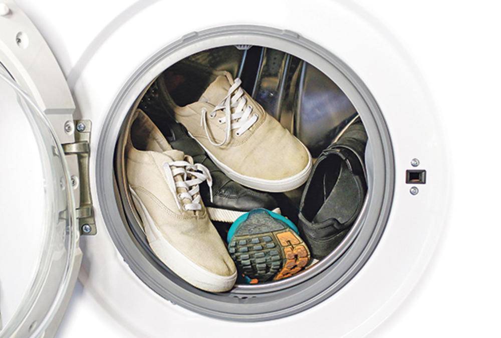 Стирают ли кеды в стиральной машине