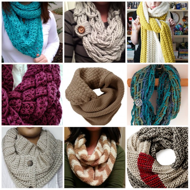 Использование шарфа. Вязаные шарфы. Оригинальные шарфы. Виды шарфов. Разновидности вязаных шарфов.