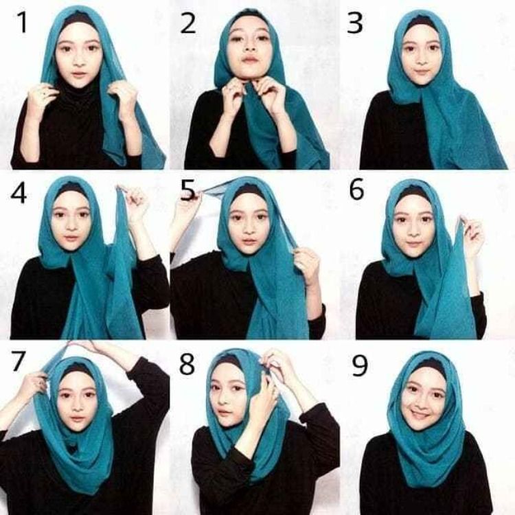 Как завязать хиджаб: разновидности и способы, правила ношения, красивые образы