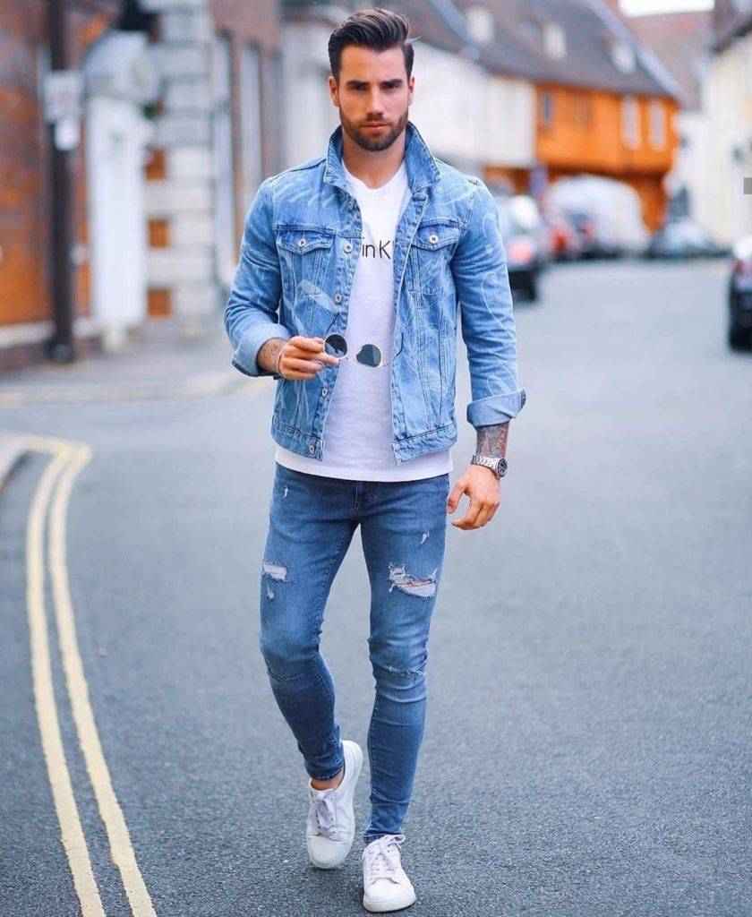 Denim Jacket Style men