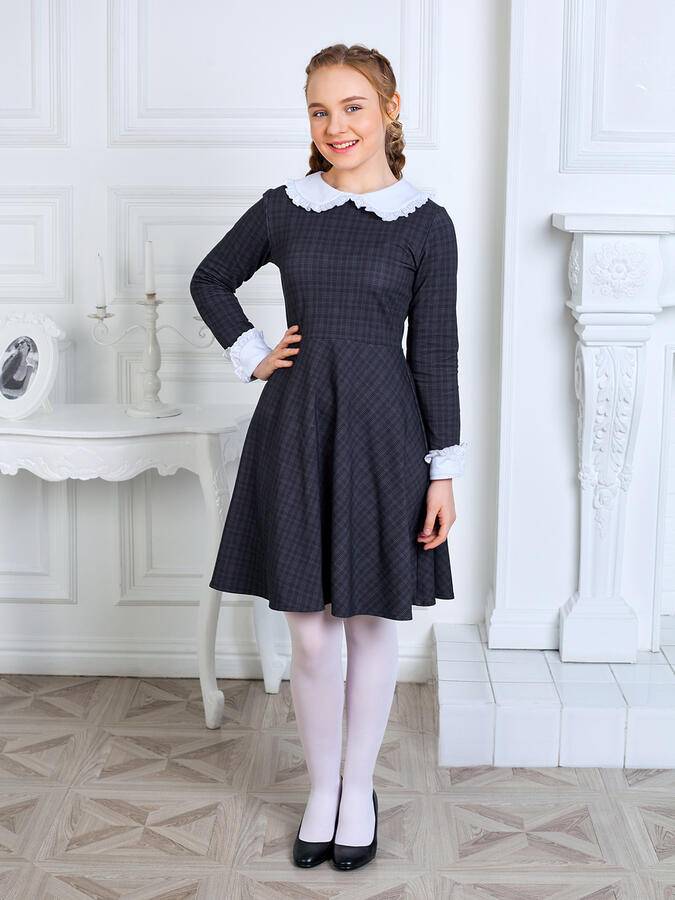 Школьные платья для девочек: модная школьная форма 2021