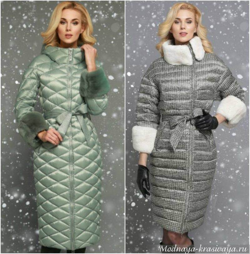 Пальто на синтепоне - осень-зима 2021-2022, фото модных вариантов