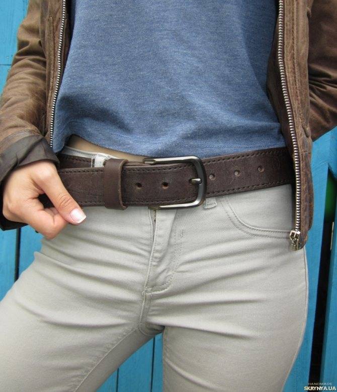 Мужской ремень для джинсов: модные советы | glamiss