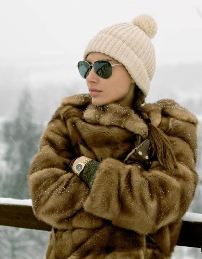 Как носить шапку зимой и выглядеть стильно: с пуховиком, шубой, пальто :: инфониак