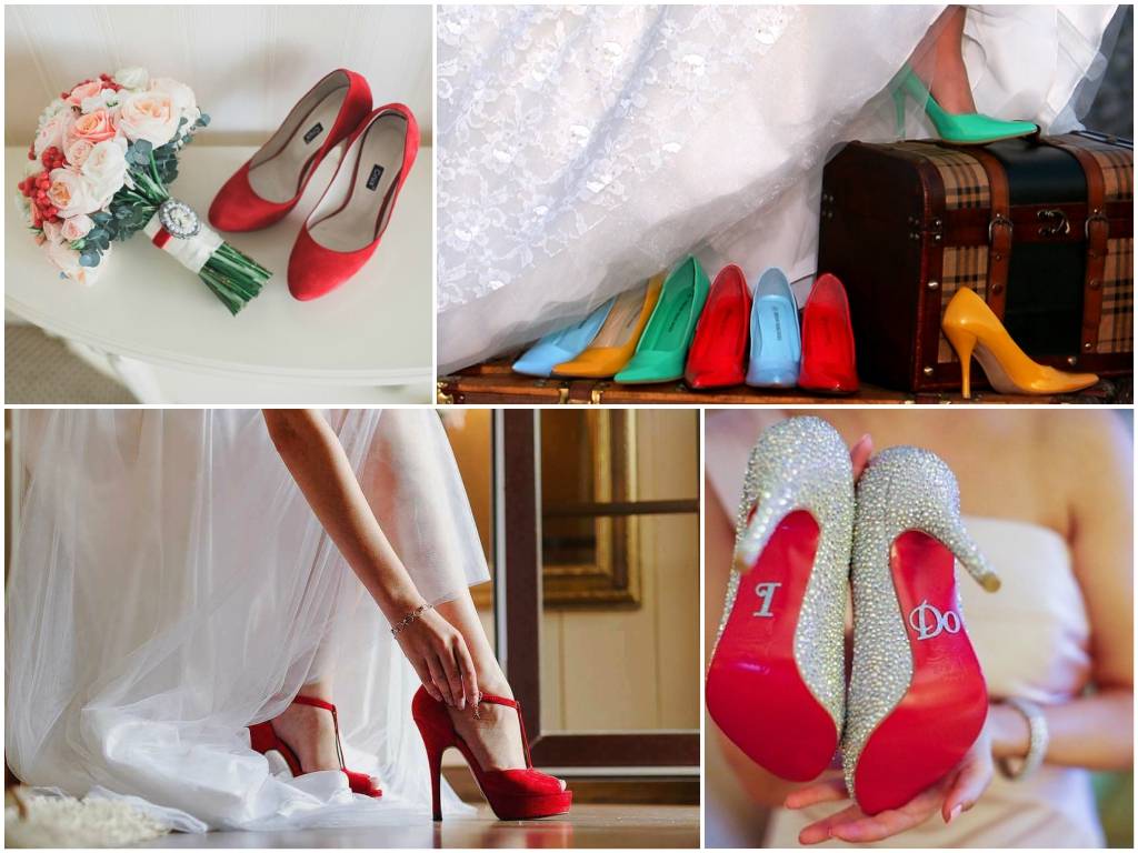 Выходить замуж в босоножках. Обувь жениха на свадьбу. Свадебный образ с красными туфлями. Босоножки на свадьбу невесте. Обувь подходящая для свадьбы.